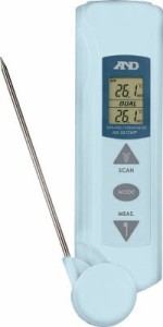 Ａ＆Ｄ 防水型放射温度計【AD5612WP】(計測機器・温度計・湿度計)