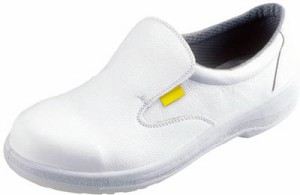 シモン 静電安全靴 短靴 7517白静電靴 25．0ｃｍ【7517WS-25.0】(安全靴・作業靴・静電安全靴)【送料無料】
