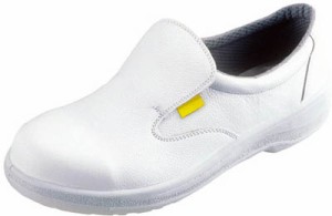 シモン 静電安全靴 短靴 7517白静電靴 26．5ｃｍ【7517WS-26.5】(安全靴・作業靴・静電安全靴)【送料無料】