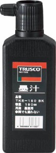 ＴＲＵＳＣＯ 墨汁 180ｃｃ 黒【TKE-180 BK】(測量用品・墨つぼ・チョークリール)