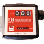 アクア 簡易機械式流量計（オイル用）【MK33-25OL】(ポンプ・ホース配管接続用ポンプ)【送料無料】