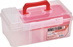 メイホー ノベルティボックス Ｌ レッド【NBLR】(工具箱・ツールバッグ・樹脂製工具箱)