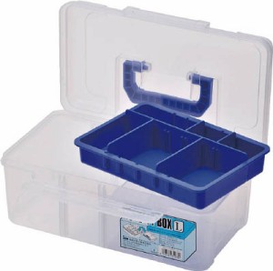メイホー ノベルティボックス Ｌ ブルー【NBLB】(工具箱・ツールバッグ・樹脂製工具箱)