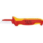 ＫＮＩＰＥＸ 絶縁電工ナイフ 180ｍｍ【9854】(防爆・絶縁工具・ハサミ・ナイフ（絶縁）)