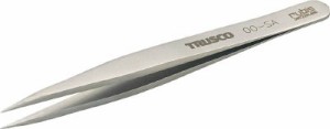 ＴＲＵＳＣＯ 耐酸耐磁ピンセット 115ｍｍ 強力耐久型【00-SA】(はんだ・静電気対策用品・ピンセット)