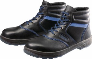 シモン 安全靴 編上靴 ＳＬ22−ＢＬ黒／ブルー 24．5ｃｍ【SL22BL-24.5】(安全靴・作業靴・安全靴)【送料無料】