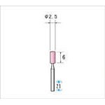 ナカニシ ミニチュア軸付砥石 ＷＡ 10本入【41012】(電動工具・油圧工具・マイクログラインダー)