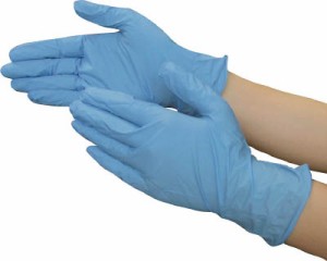 トワロン ニトリル極うす手袋（100枚入） Ｌ【529-L】(作業手袋・使い捨て手袋)