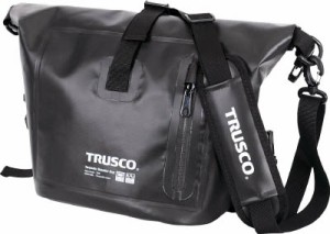 ＴＲＵＳＣＯ 防水ターポリンショルダーバッグ ブラック【TSB-BK】(工具箱・ツールバッグ・ツールホルダ・バッグ)【送料無料】