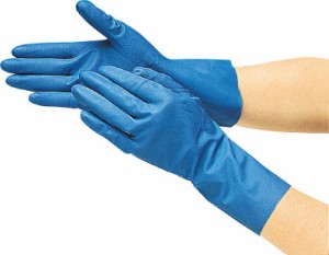 ＴＲＵＳＣＯ 耐油耐溶剤ニトリル薄手手袋（10双組）Ｍサイズ【DPM2363-10P】(作業手袋・ニトリルゴム手袋)