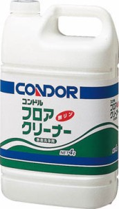 コンドル 床用洗剤フロアクリーナー 4Ｌ【C54-04LX-MB】(清掃用品・洗剤・クリーナー)