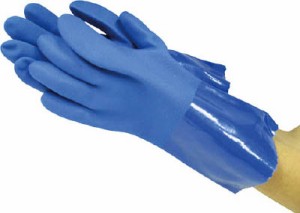ビニスター 耐油ビニスターロング Ｍ【656-M】(作業手袋・ビニール手袋)