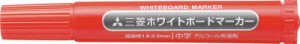 uni 三菱鉛筆/ホワイトボードマーカー/中字/赤 PWB4M.15