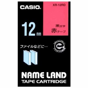 カシオ計算機 ネームランド用テープカートリッジ XR-12RD
