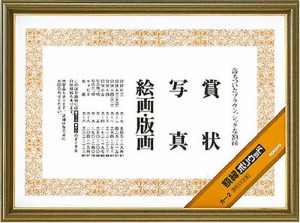 コクヨ 額縁 ポリウッド A3 ガラスの厚み2ｍｍ ひも・ひも止め金具・額吊り金具付 カ-2【送料無料】