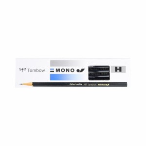 トンボ鉛筆 鉛筆 MONOJ H MONO-JH 1ダース (MONO-JH)