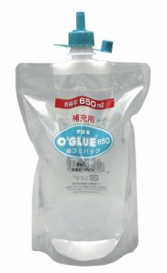 フエキ 液状のり オーグルー補充液 GHS65 650ml 省ゴミパック (GHS65)