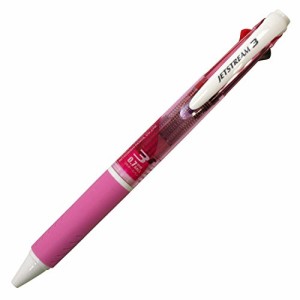 三菱鉛筆 多色ボールペン ジェットストリーム ピンク 0.7mm 3色