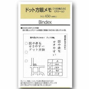 日本能率協会 リフィル ドット方眼メモ 100枚 450