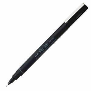 三菱鉛筆 水性サインペン 黒 PIN102 24