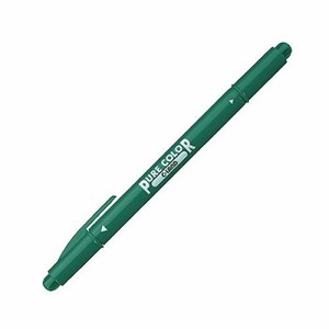 三菱鉛筆 サインペン 深緑 PW100TPC 7