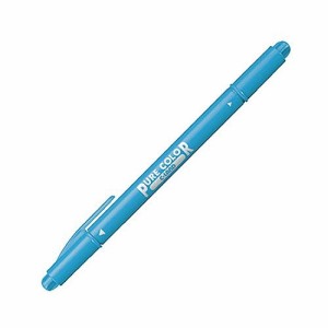 三菱鉛筆 サインペン 水色 PW100TPC 8