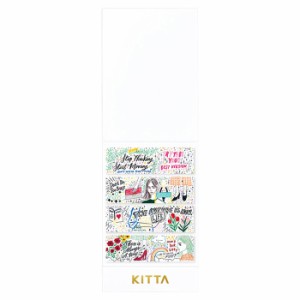 キングジム マスキングテープ KITTA キッタ ベーシック (ドローイング) KIT062 マステ テープ かわいい おしゃれ