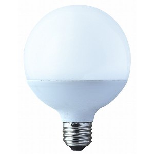 東京メタル ボール形LED 口金E26 電球色 2700K 100W ホワイトガラス球 定格寿命40000H 屋内用 LDG14LG100W-TM(代引不可)