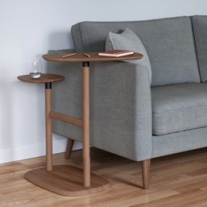 Umbra スウィボ サイドテーブル ウォルナット 210137591055 アンブラ テーブル デスク おしゃれ 木製 丸テーブル 北欧 デザイン かわいい