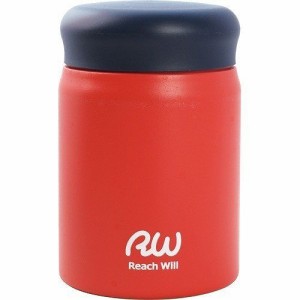 Reach Will 魔法瓶 スープジャー 真空フードポット ステンレス製 320ml レッド(代引不可)