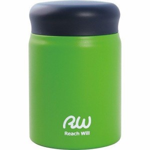 Reach Will 魔法瓶 スープジャー 真空フードポット ステンレス製 320ml グリーン(代引不可)