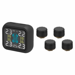 カシムラ TPMS 車用空気圧センサー 車内でタイヤの空気圧/温度をチェックできる 小型センサー KD-258【送料無料】