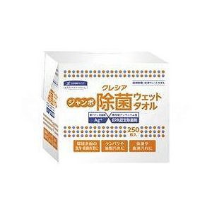 日本製紙クレシア ジャンボ除菌ウェットタオル 250枚つめかえ用