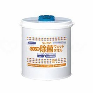 日本製紙クレシア ジャンボ除菌ウェットタオル 250枚 ケース 本体 64130(代引不可)【送料無料】