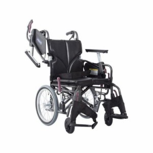 カワムラサイクル モダンCstyle 介助用 16インチ中・高床 エコブラック(No.88) 座幅38-前座47cm 車いす 車椅子 車イス キャリー 車 移動 