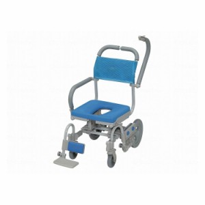 ウチエ シャワーラクV O型シート 車いす 車椅子 車イス キャリー 車 移動 介護 補助(代引不可)【送料無料】