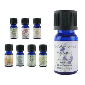 エッセンシャルオイル アロマ 加湿器 ディフューザー 水溶性タイプ リラックス ストレス 開放 香り 8種類(代引不可)