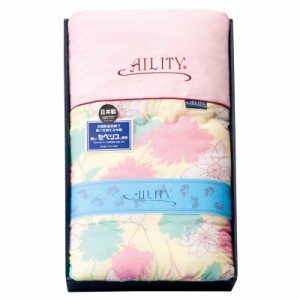 AILITY 東レ抗菌防臭(セベリス)入り 肌掛布団 ピンク A2380【送料無料】