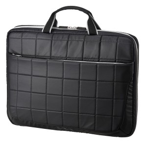 サンワサプライ 衝撃吸収PCケース(15.6型ワイド) BAG-P20BK2【送料無料】 (代引不可)