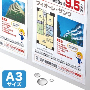 カラーレーザー用 耐水紙 標準 A3サイズ LBP-WPF12MDPN-A3(代引不可)【送料無料】