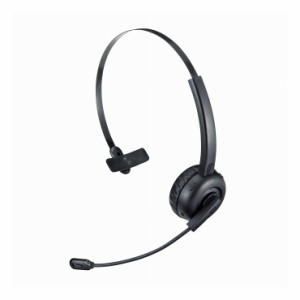 サンワサプライ Bluetoothヘッドセット(単一指向性マイク内蔵) MM-BTMH58BK(代引不可)【送料無料】