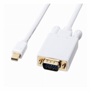 サンワサプライ ミニDisplayPort-VGA変換ケーブル 1m KC-MDPVA10(代引不可)【送料無料】