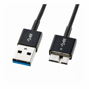 USB3.0マイクロケーブル A-MicroB 0.3m 超ごく細 KU30-AMCSS03K(代引不可)