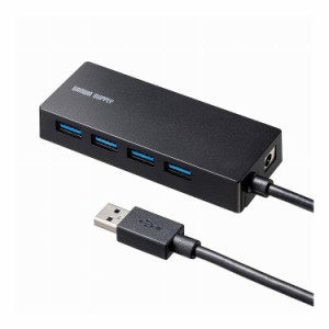 HDD接続対応 USB3.2 Gen1 4ポートハブ USB-3HTV433BK(代引不可)【送料無料】