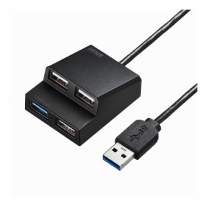 USB3.2Gen1+USB2.0コンボハブ USB-3H413BKN(代引不可)