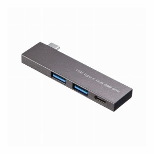 USB Type-C 3ポートスリムハブ USB-3TCH22SN(代引不可)【送料無料】