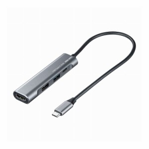 HDMIポート付 USB Type-Cハブ USB-3TCH37GM(代引不可)【送料無料】