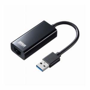 USB3.2-LAN変換アダプタ ブラック USB-CVLAN1BKN(代引不可)【送料無料】