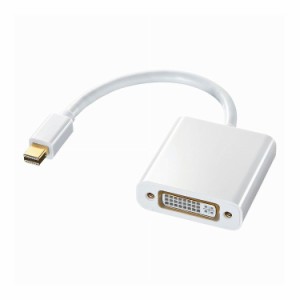 ミニDisplayPort-DVI変換アダプタ AD-MDPDVA01(代引不可)【送料無料】