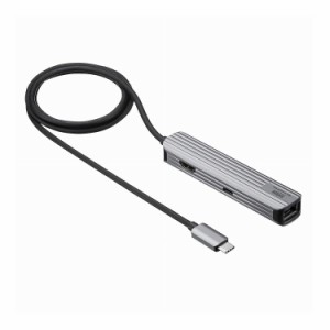 サンワサプライ【メーカー直送】USB Type-C マルチ変換アダプタ HDMI+LAN付 DisplayPort Alternate Mode マルチディスプレイ ミラーモー